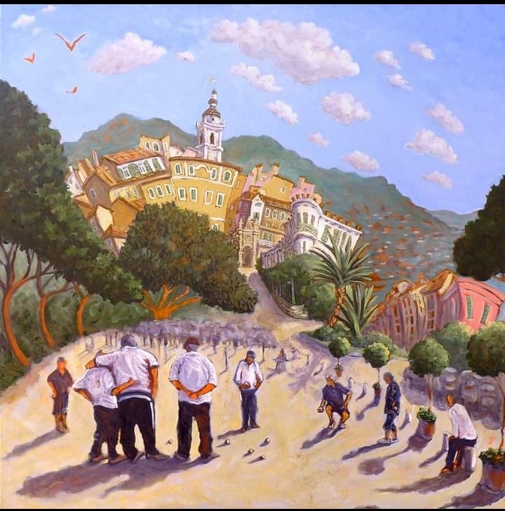 Tabellone con punteggi di petanque